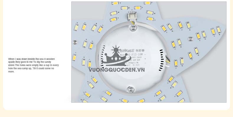 Đèn ốp trần phòng bé hình ngôi sao UHS101-22